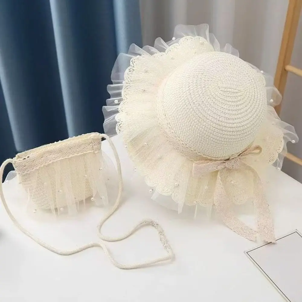Sombrero de playa infantil con protección solar y estilo pescador