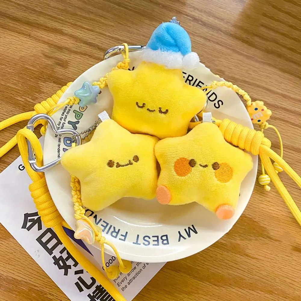 Llavero estrella de peluche con sonido – Colgante suave para bebé - imagen 5