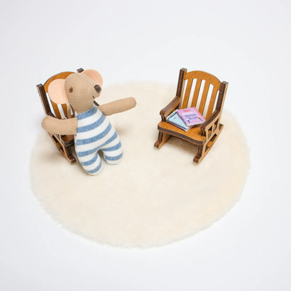 Peluche ratón suave de felpa para niños, regalo cumpleaños decoración - imagen 3
