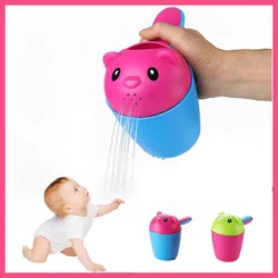 Cuchara de baño sin BPA para enjuagar el pelo del bebé