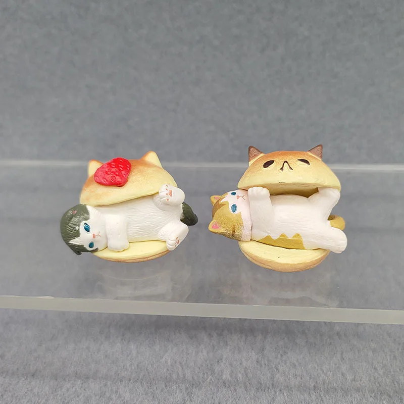 Caja sorpresa con gato hamburguesa – Figura coleccionable para niños - imagen 2