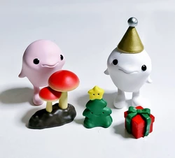 Stasto Pinky vacaciones de verano: figuras de juguete para coleccionar