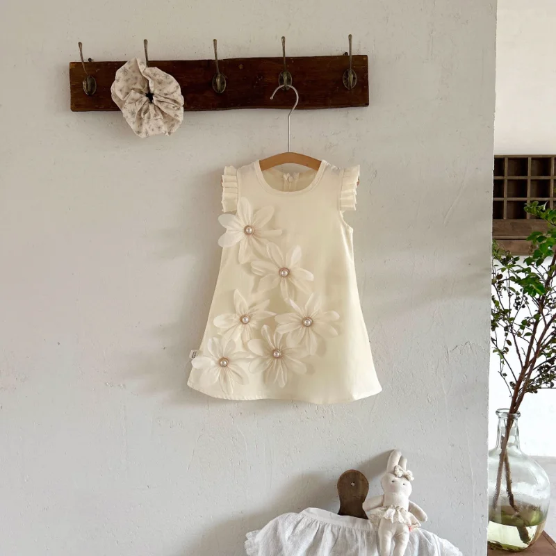 Vestido sin mangas para niños de verano – ropa infantil informal - imagen 3