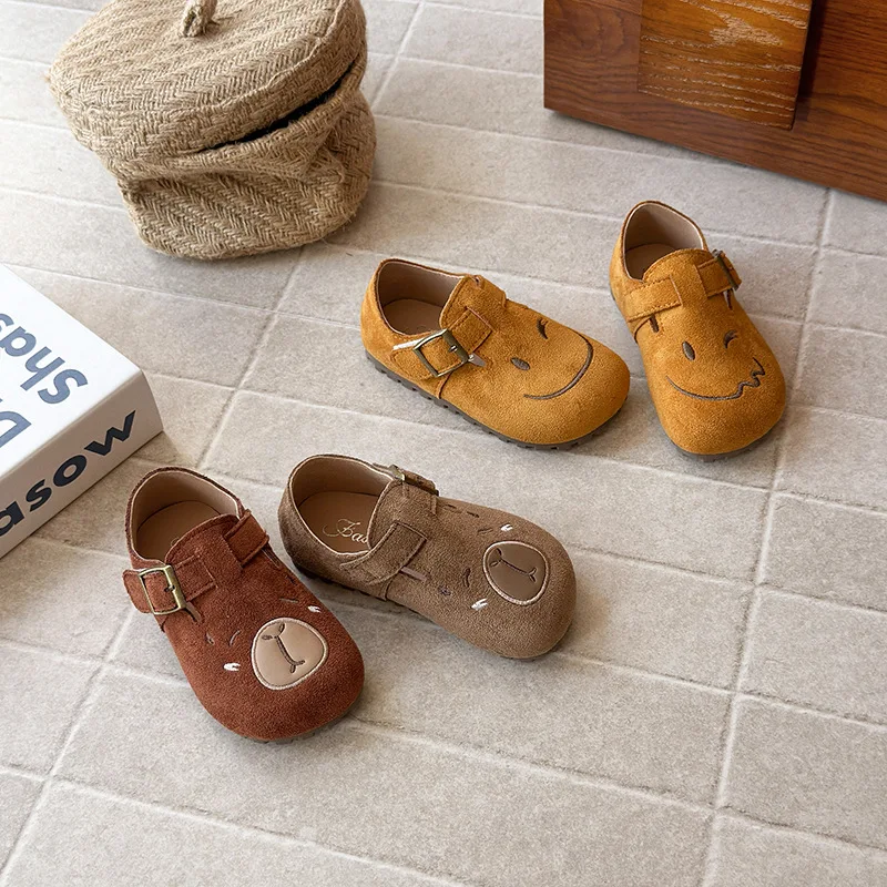 Mocasines de ocio para niños con suela plana antideslizante - imagen 5