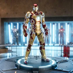 Figura ZD Toys Iron Man Legends MK42 con base iluminada