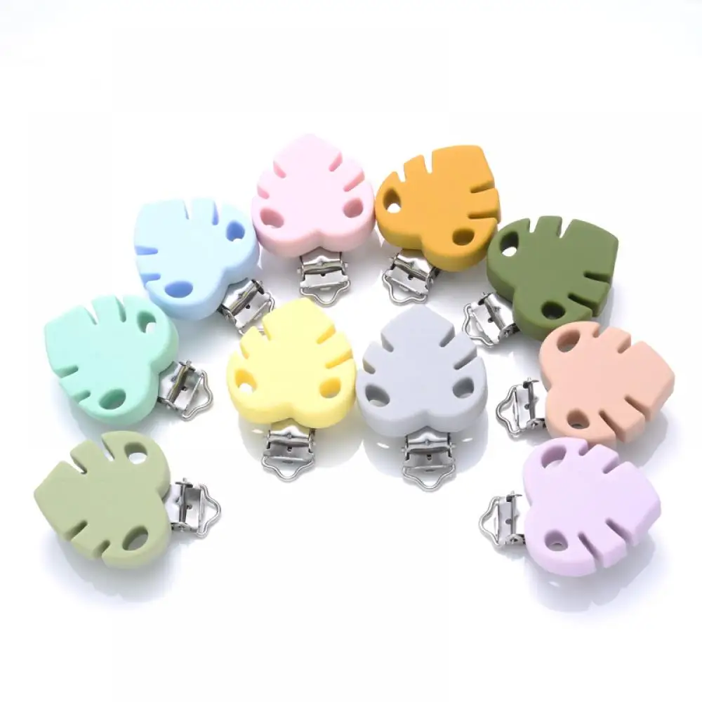 Cadena sujetachupetes de silicona para bebé - Sin BPA