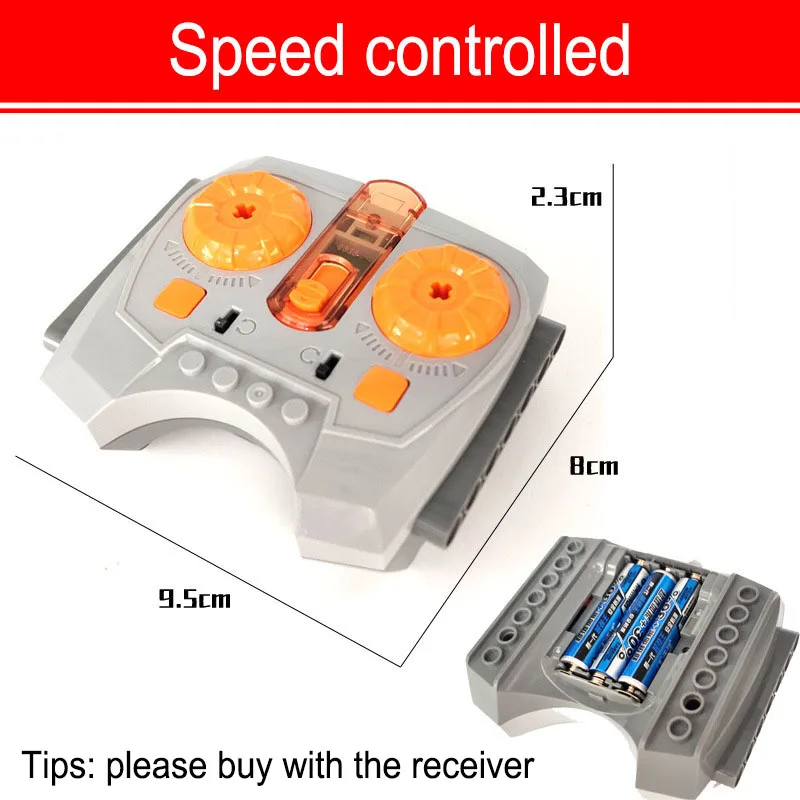 Compatible PF Servomotor de tren para bloques construcción - imagen 4