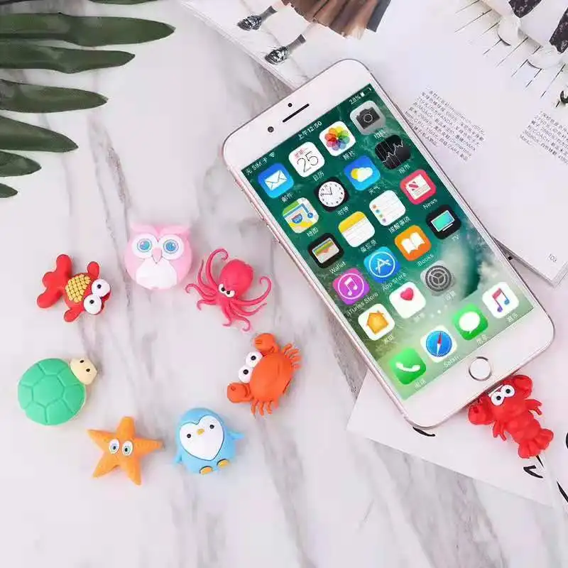 Protector de cable USB para iPhone – Fundas protectoras de auriculares - imagen 2