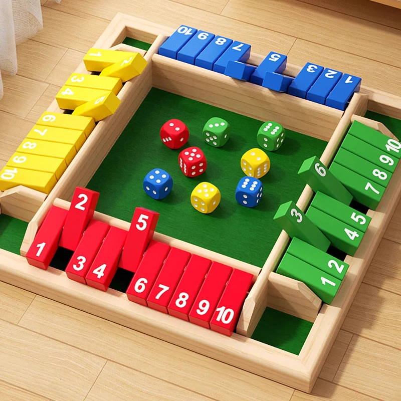 Juego de matemáticas de madera con sumas y restas - imagen 4