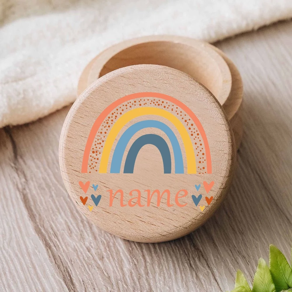 Diseño arcoíris que combina con cualquier decoración infantil