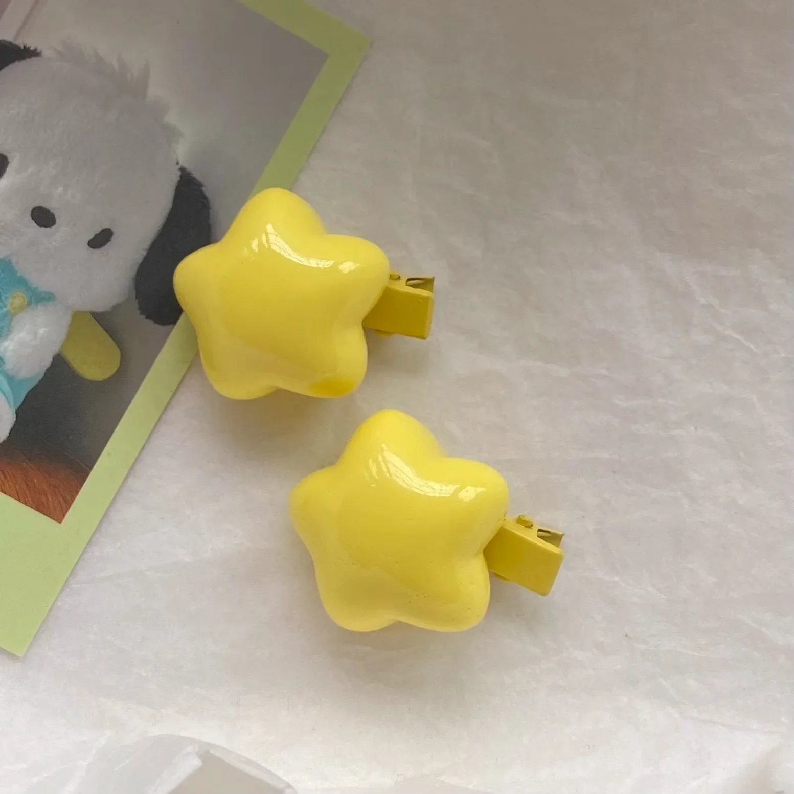 Clips para el pelo con flequillo y estilo dulce para niñas - imagen 2