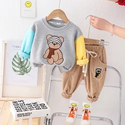 Pack ropa niños: camiseta divertida y pantalón casual para primavera