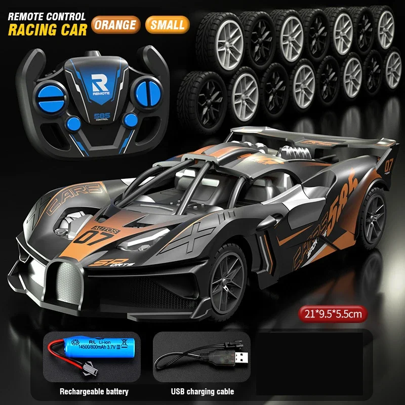 Coche teledirigido de deriva para niños, alta velocidad