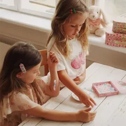 Camisetas KS para niña en algodón con lazo de fresa