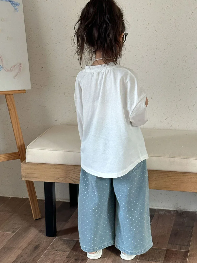 MILANCEL Camiseta de primavera manga larga para niños – Color sólido - imagen 5