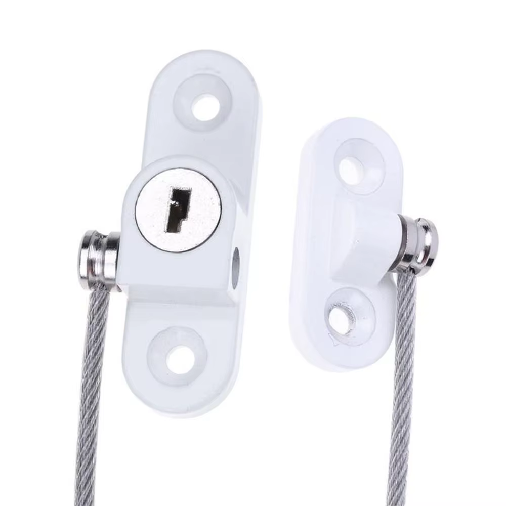 Cerradura de ventana acero inoxidable seguridad infantil bebés - imagen 4