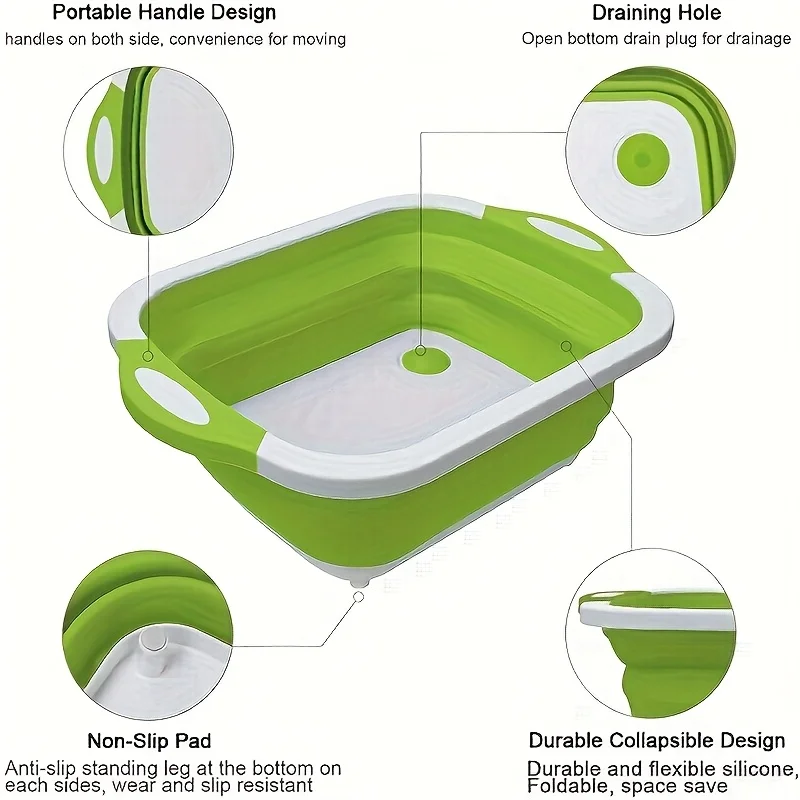 Lavabo portátil compacto listo para transportar