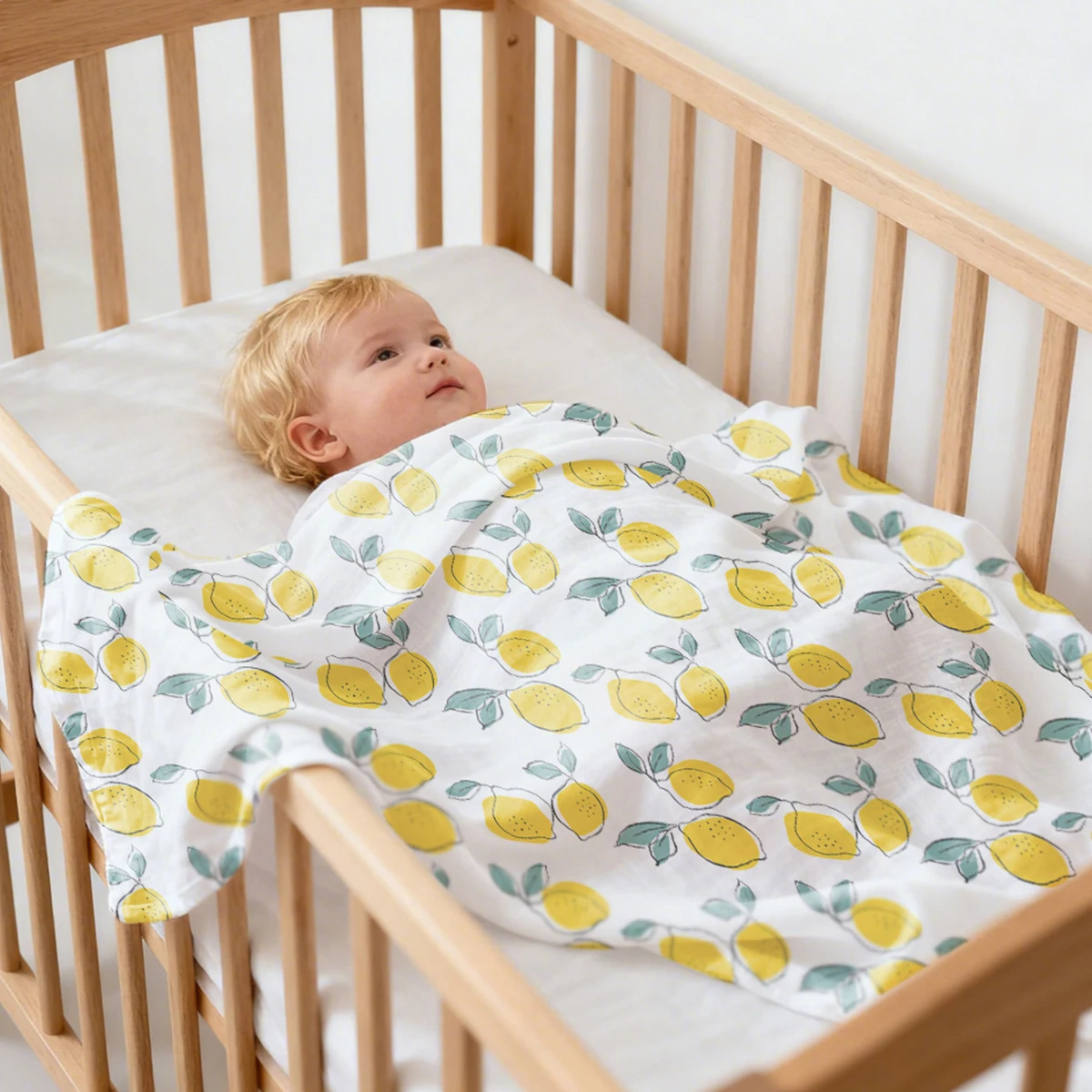 Manta muselina bamboo para bebé – Colcha y toalla suave 2 en 1 - imagen 2