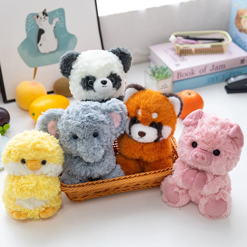 Peluche panda y acabado suave