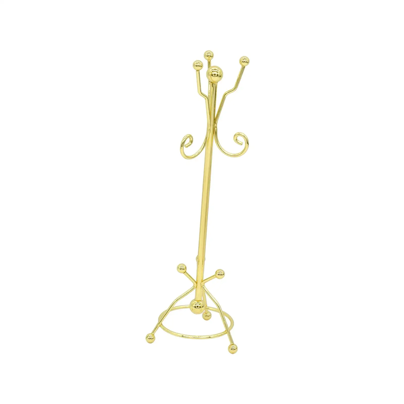 Organizador de ropa para casa de muñecas, soporte para abrigos - imagen 5