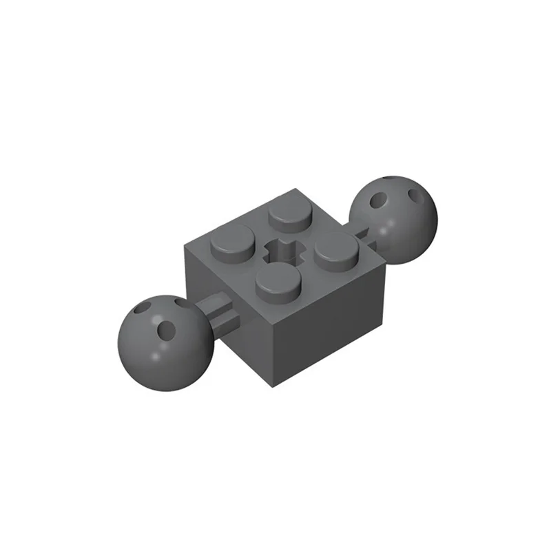 Conjunto de bloques técnicos con conectores esféricos