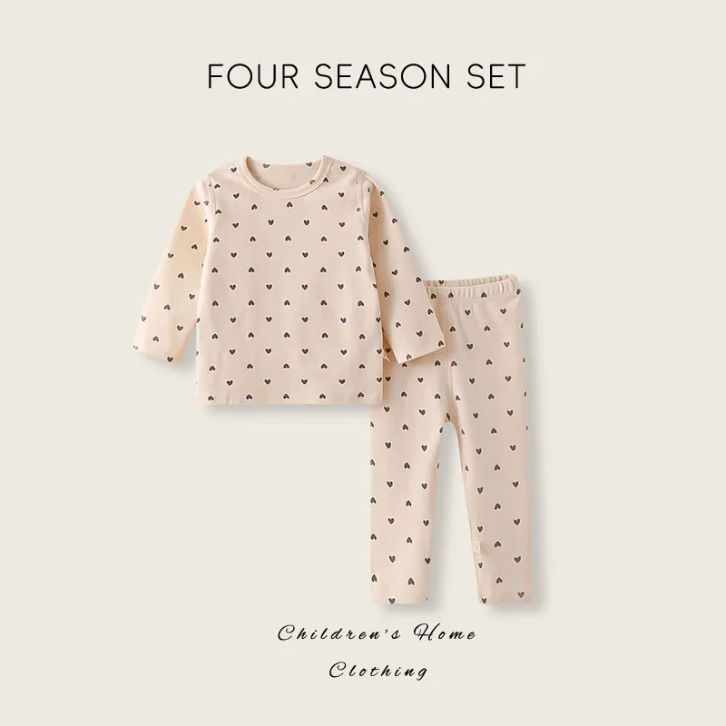 MILANCEL conjunto de pijama de otoño para niñas, estilo hogar - imagen 4