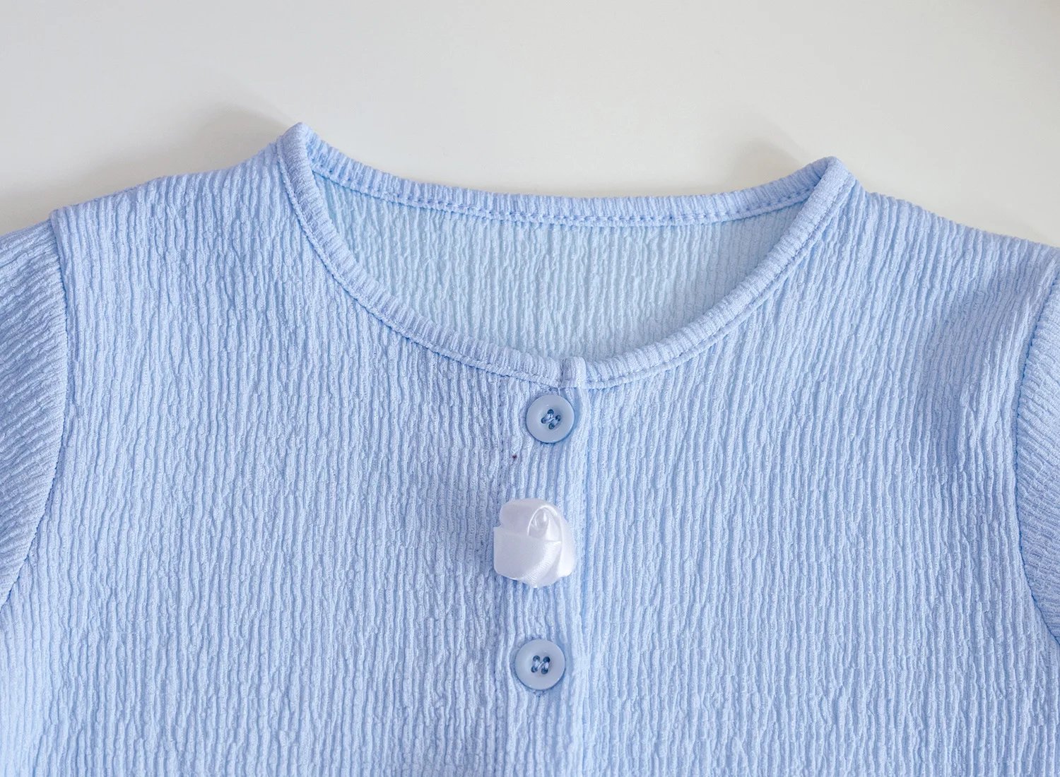 Conjunto de verano para niña con top de manga corta y falda - imagen 5