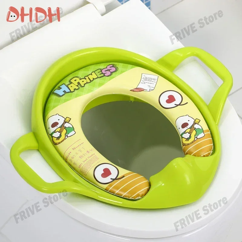 Orinal infantil antideslizante con soporte ovalado estable y seguro - imagen 3