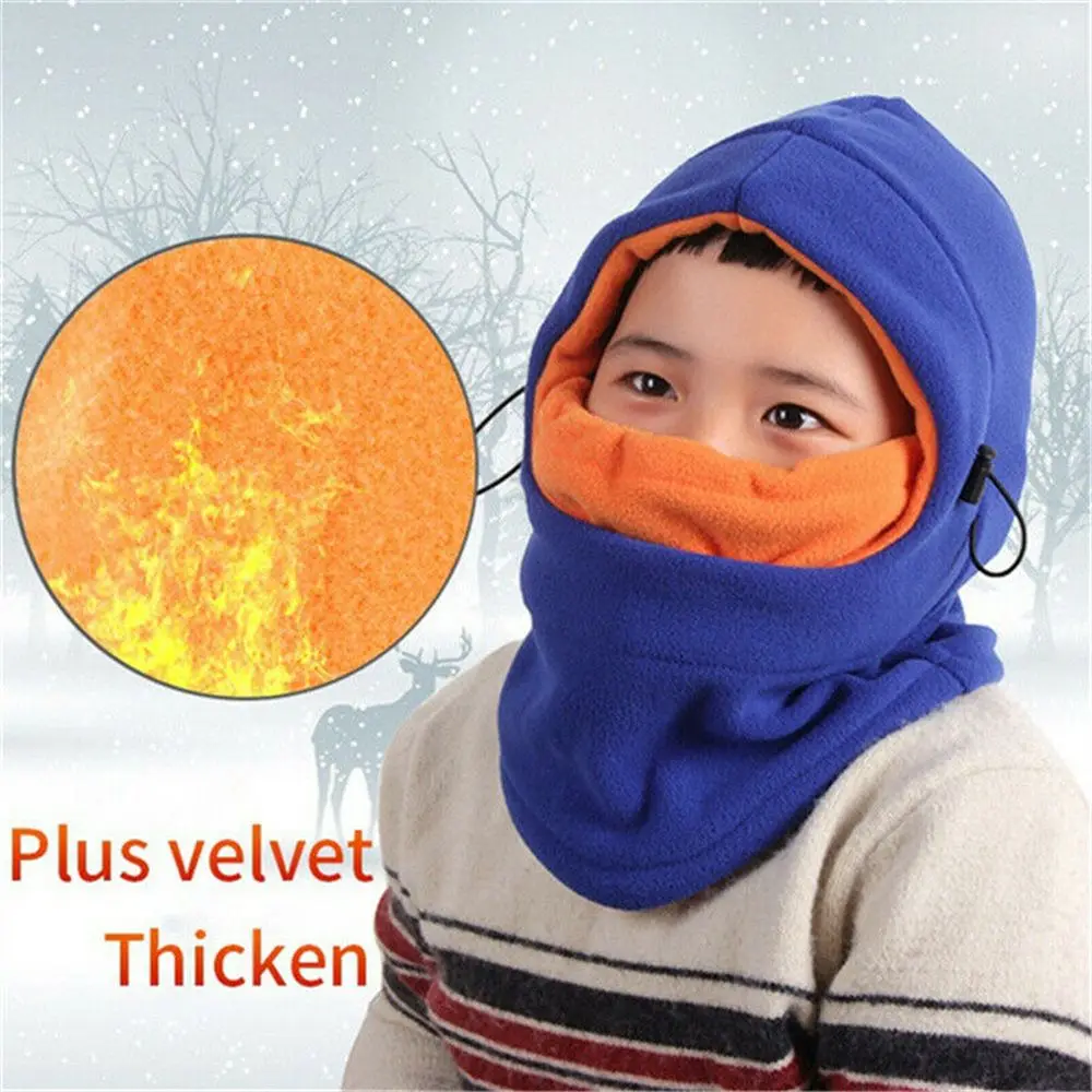 Pasamontañas de lana térmico infantil para esquí y nieve - imagen 2