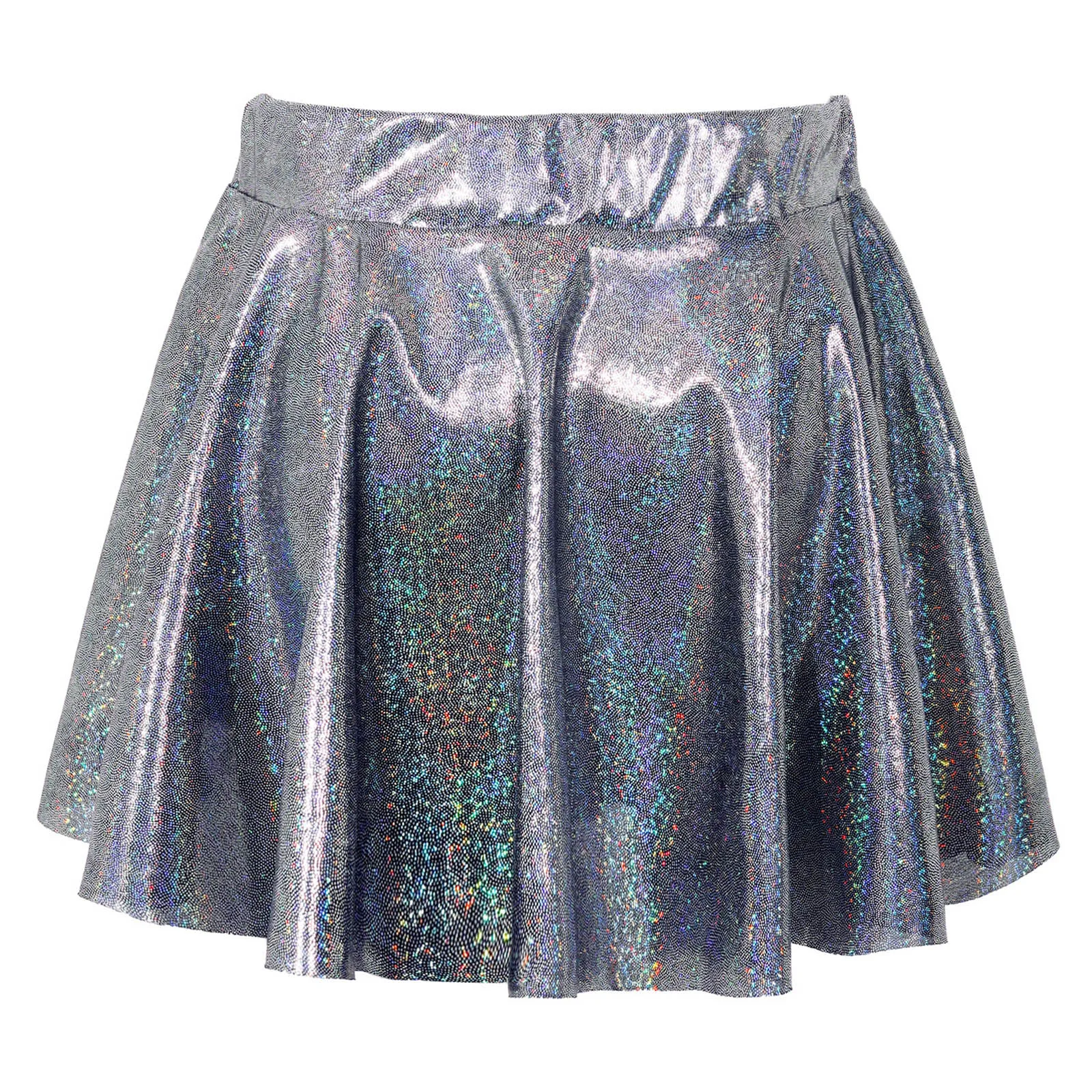 Falda de baile plisada con lentejuelas para niñas – escenario - imagen 4