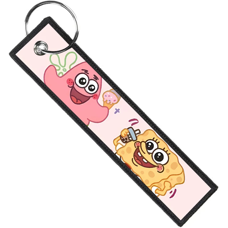 Llavero Bob Esponja para llaves con anilla, ideal regalo - imagen 2