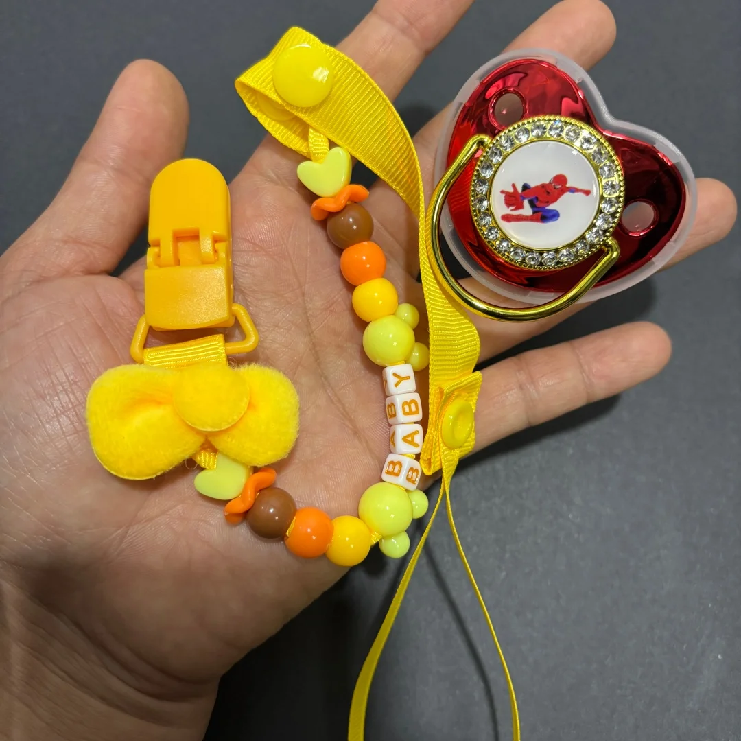 Chupete de silicona para recién nacidos con cubierta higiénica - imagen 3