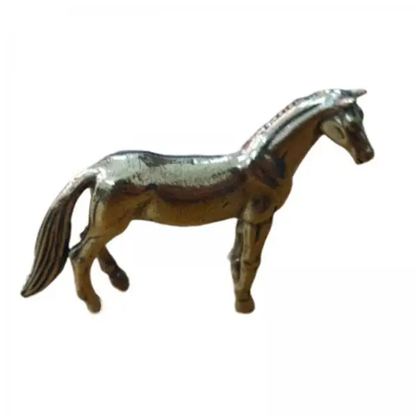 Figura de caballo vaquero pintada a mano para decoración infantil - imagen 3