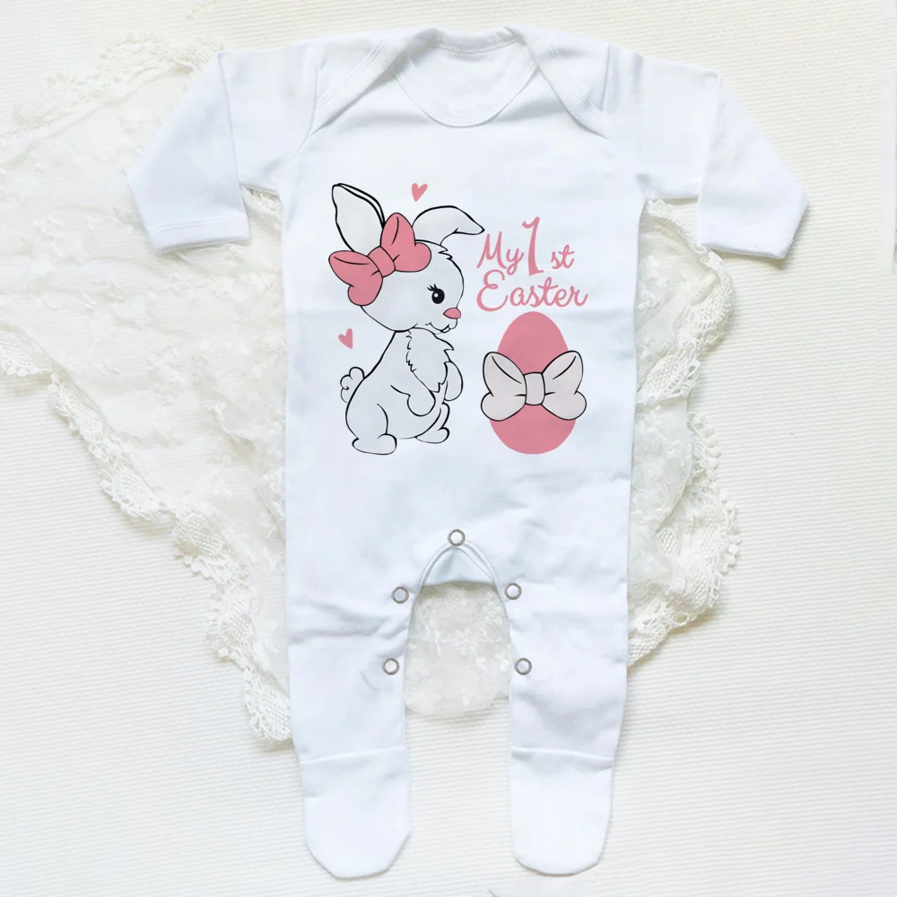 Pijama Newbron Babygrow con estampado de Pascua para bebé - imagen 5