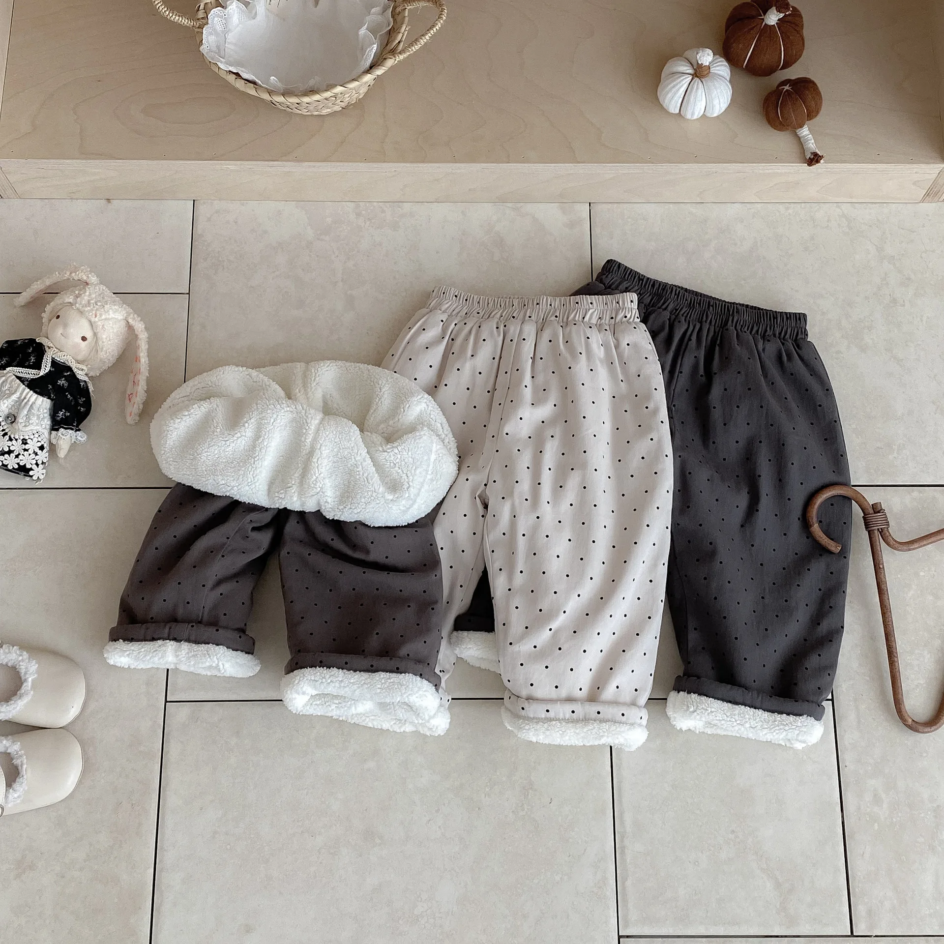 Pantalones invierno forro polar para niño – Cálidos y suaves - imagen 2