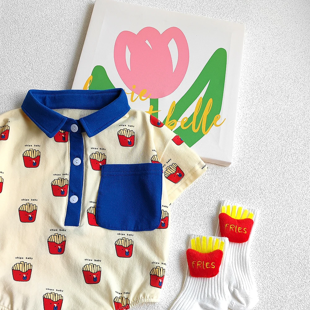Conjuntos de verano para bebé – Ropa de algodón suave y transpirable - imagen 3