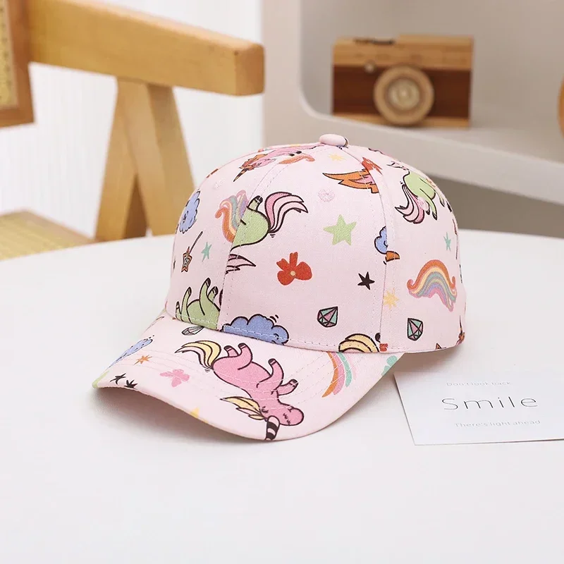 Gorra de béisbol veraniega para bebé con visera y snapback