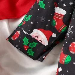 Conjunto navideño para niño – Camisa Papá Noel y pantalón