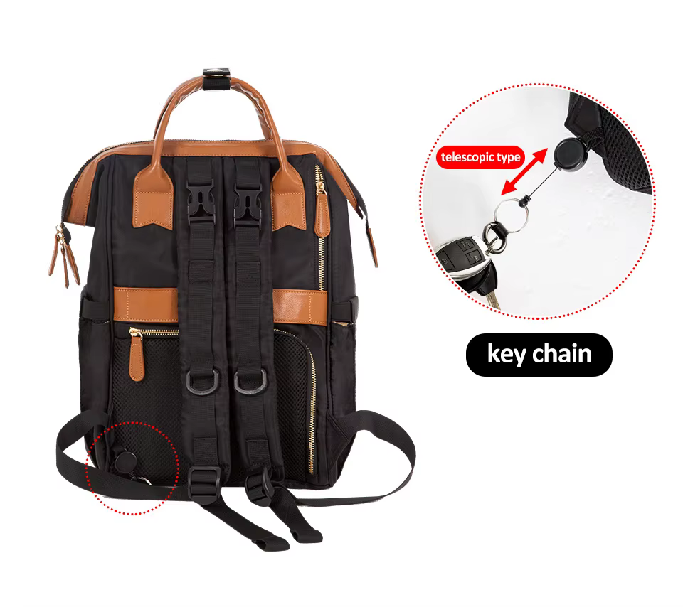 Uso como mochila maternal