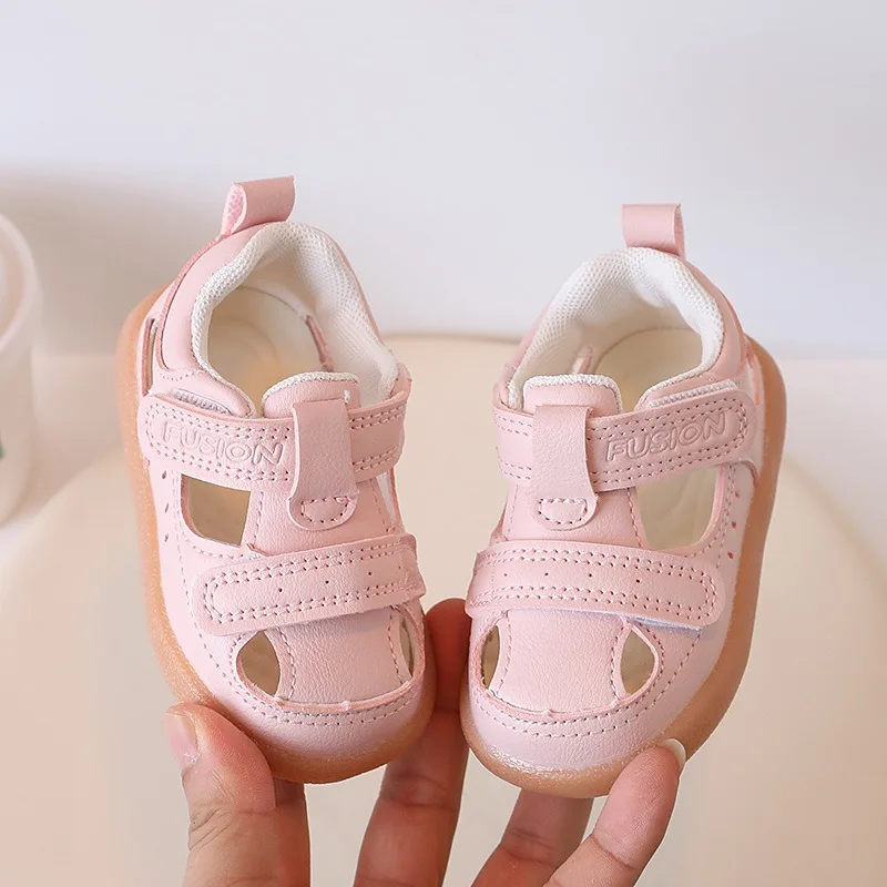 Sandalias antideslizantes de suela blanda para bebé y niño en verano - imagen 3