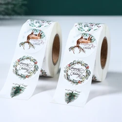 Pegatinas navideñas para regalos - Etiquetas adhesivas decorativas