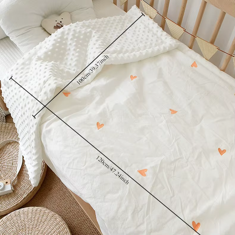 Colcha ligera de algodón para bebé y cama de viaje - imagen 4