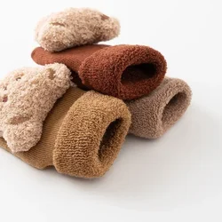 Calcetines antideslizantes de algodón suave para bebés