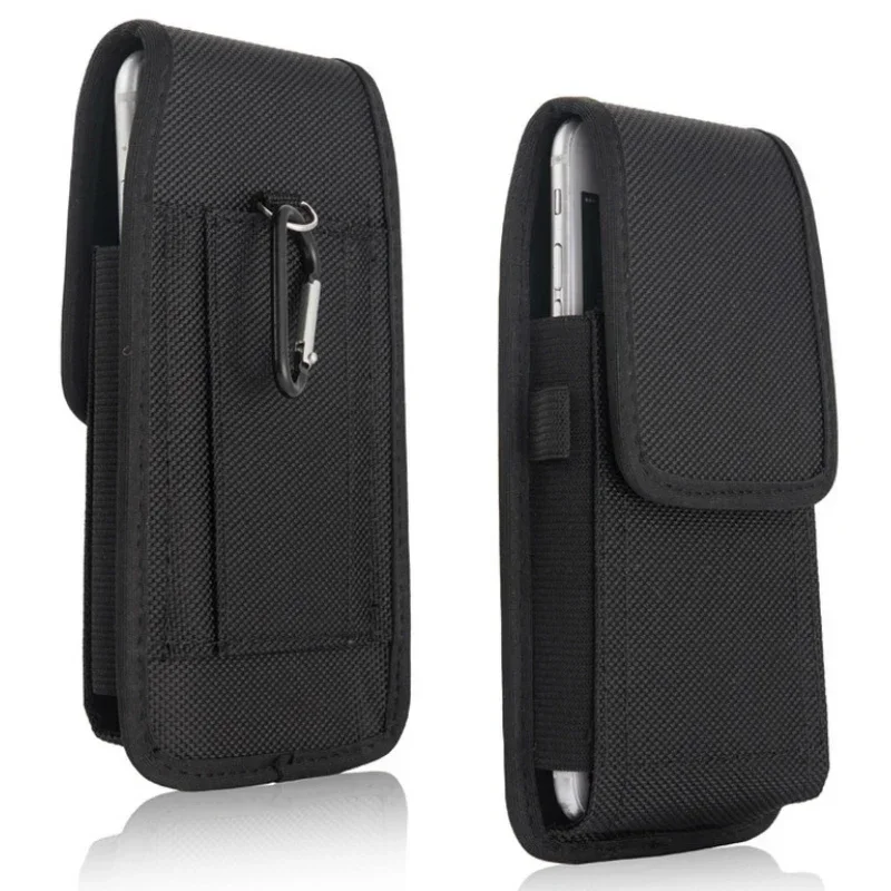 Funda vertical con clip para cinturón
