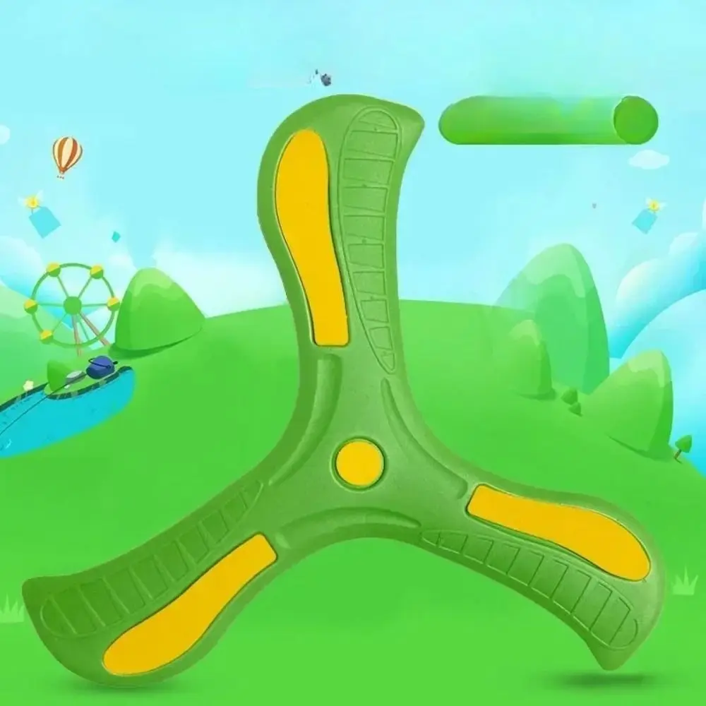 Boomerang infantil de tres hojas para juego educativo y ocio
