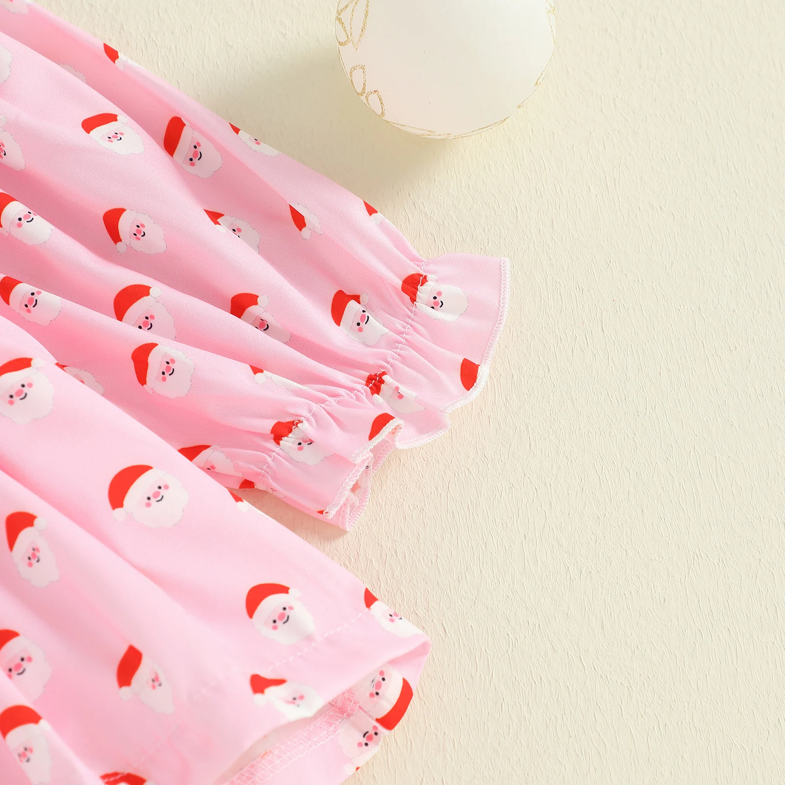 Tregren vestido mameluco de Navidad para niña – Papá Noel