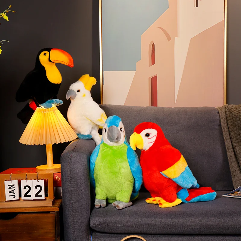 Peluche de loro ideal para regalo