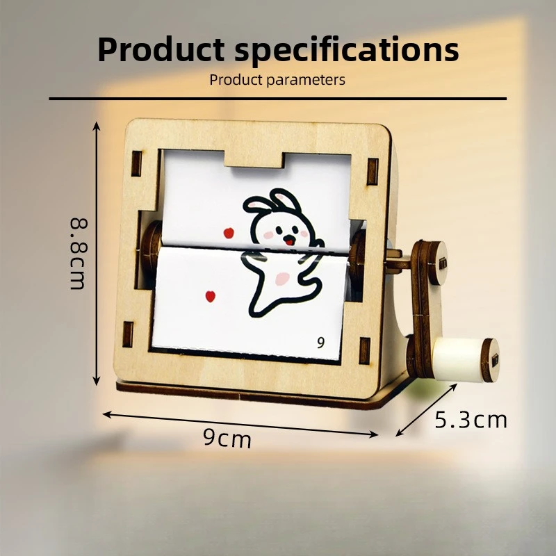 Kit de manualidades conejo giratorio – juguete educativo para niños - imagen 5