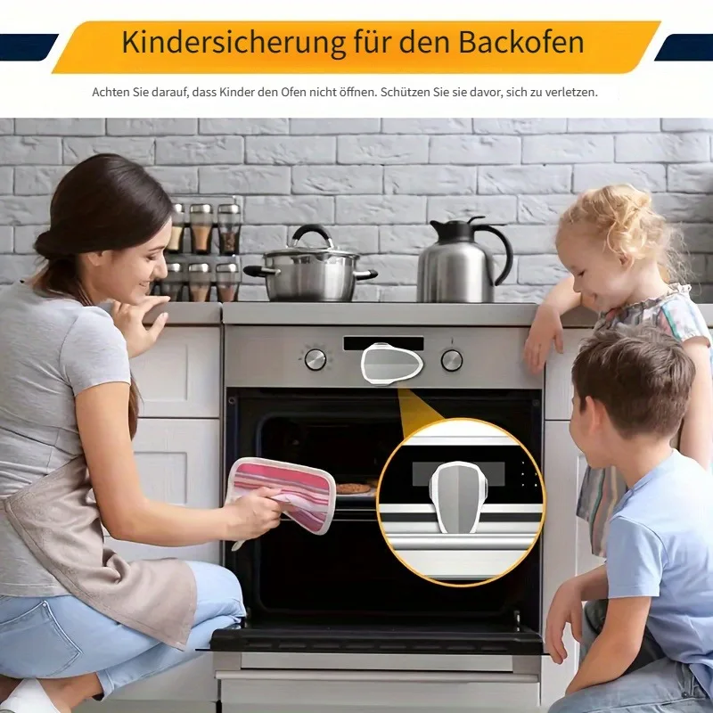 Cerraduras de seguridad para horno sin taladro para niños - imagen 5