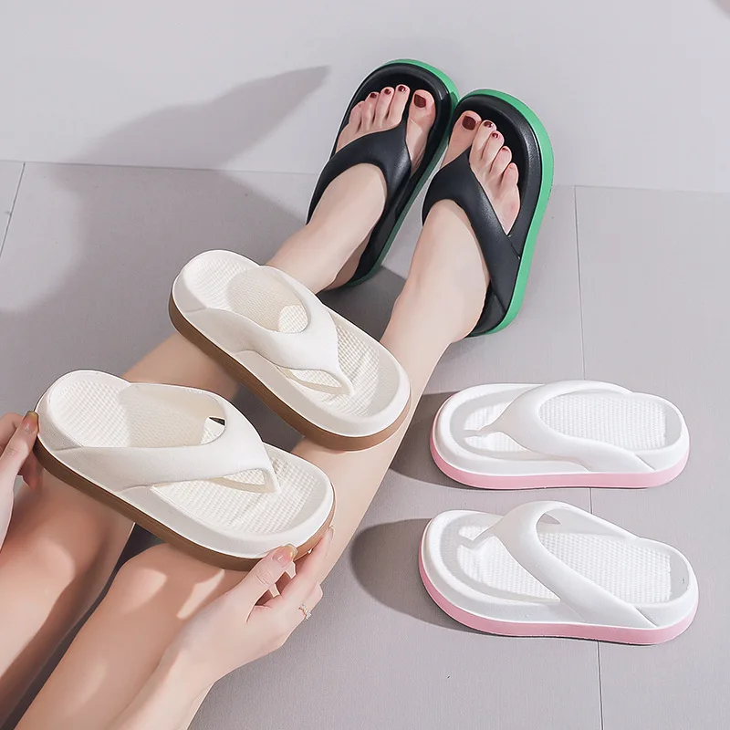 Chanclas playa niña – Sandalias plataforma antideslizante verano - imagen 5